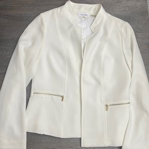 Beige Calvin Klein Blazer